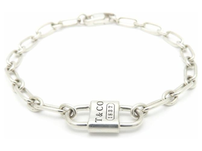 Bracciale Tiffany & Co. Tiffany 1837 Double Lock Argento - vista 2