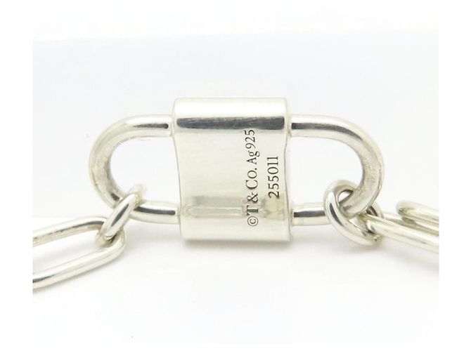 Bracciale Tiffany & Co. Tiffany 1837 Double Lock Argento - vista 3