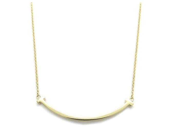 Tiffany & Co. Collana Tiffany T Smile Small D'oro - vista 2