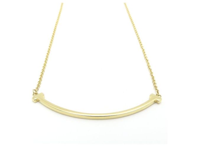 Tiffany & Co. Collana Tiffany T Smile Small D'oro - vista 4