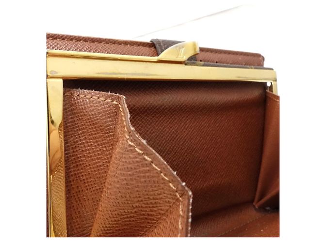 Portafoglio bi-fold Louis Vuitton Monogram Nero Monogramma - vista 12