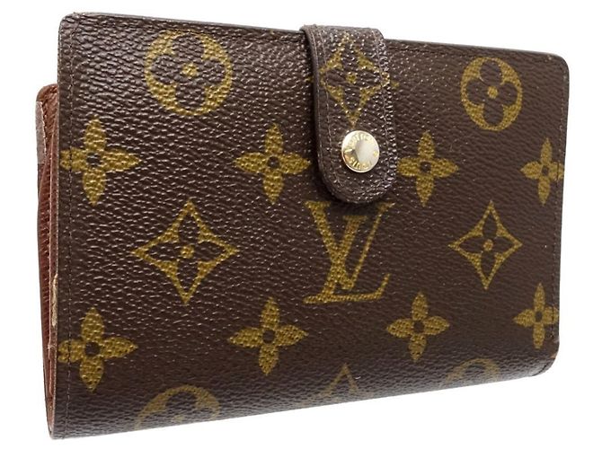 Portafoglio bi-fold Louis Vuitton Monogram Nero Monogramma - vista 3
