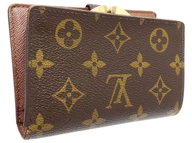Portafoglio bi-fold Louis Vuitton Monogram Nero Monogramma - vista 4