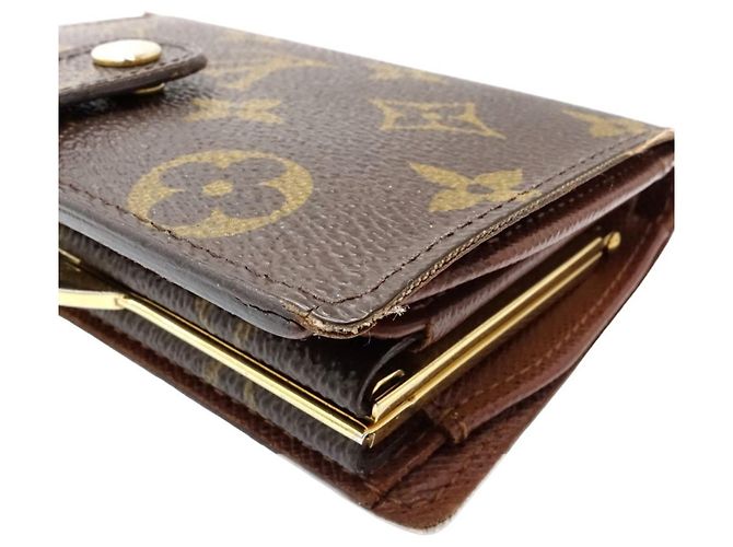 Portafoglio bi-fold Louis Vuitton Monogram Nero Monogramma - vista 5