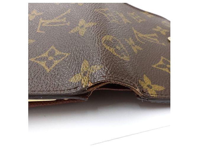 Portafoglio bi-fold Louis Vuitton Monogram Nero Monogramma - vista 6