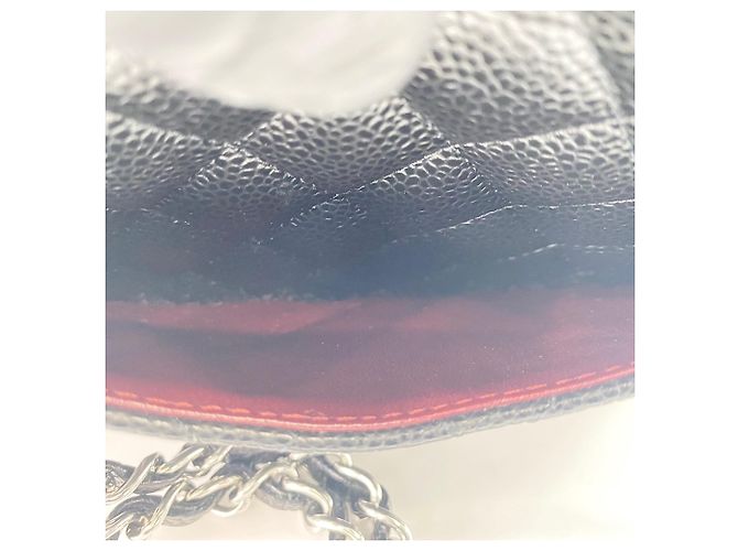 Borsa a spalla piccola Chanel Matelassé in nero - vista 12