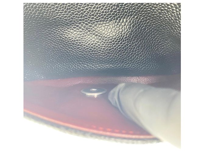 Borsa a spalla piccola Chanel Matelassé in nero - vista 13