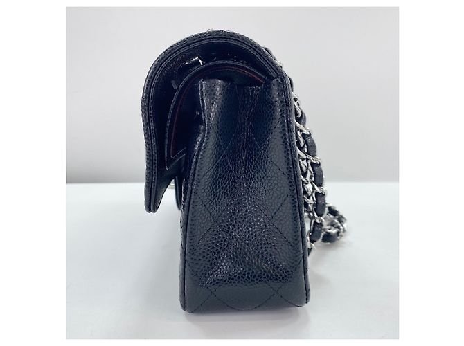 Borsa a spalla piccola Chanel Matelassé in nero - vista 4