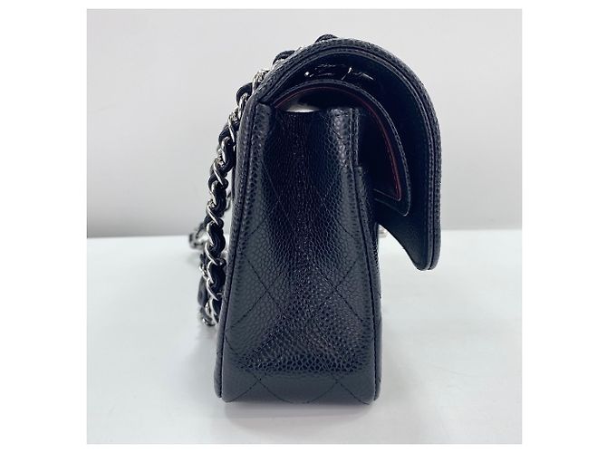 Borsa a spalla piccola Chanel Matelassé in nero - vista 5