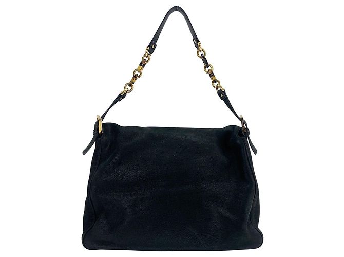 Borsa a tracolla Fendi Big Mamma Nero - vista 2