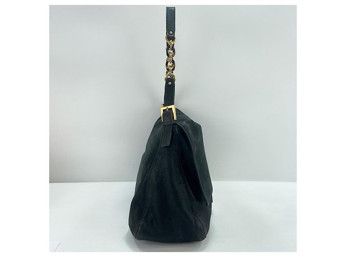 Borsa a tracolla Fendi Big Mamma Nero - vista 4