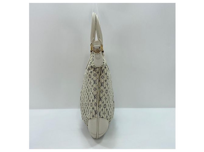 Borsa Louis Vuitton Marina PM Bianco - vista 4