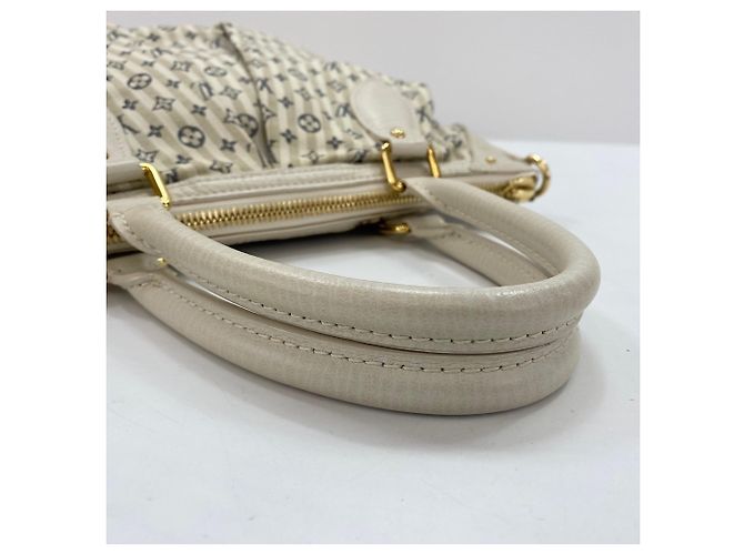 Borsa Louis Vuitton Marina PM Bianco - vista 9