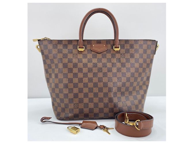 Borsa Louis Vuitton Belmont Marrone - vista 10