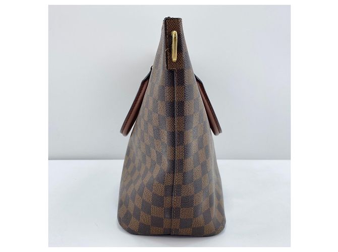 Borsa Louis Vuitton Belmont Marrone - vista 3
