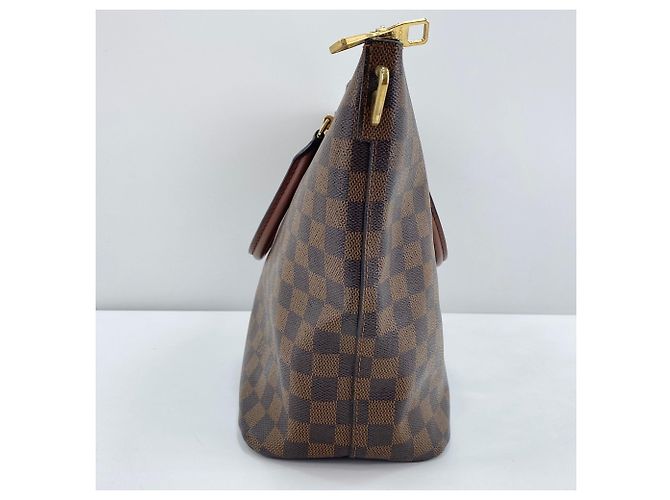 Borsa Louis Vuitton Belmont Marrone - vista 4