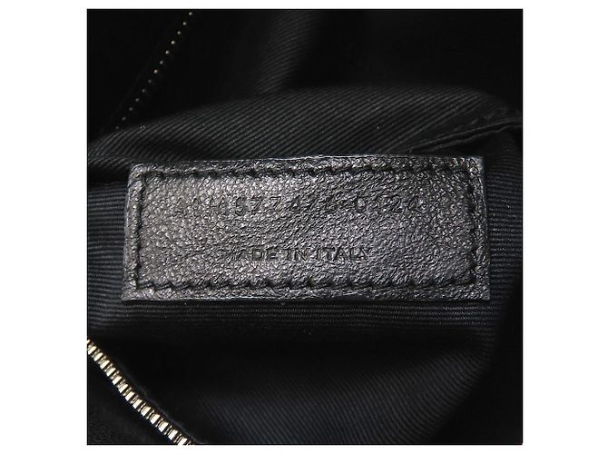 Borsa a tracolla Small Puffer Yves Saint Laurent Nero - vista 10