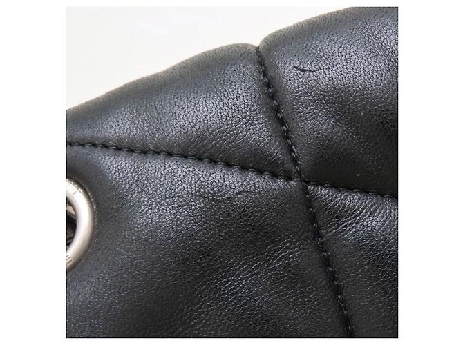 Borsa a tracolla Small Puffer Yves Saint Laurent Nero - vista 22