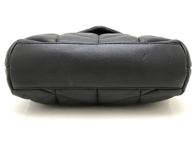 Borsa a tracolla Yves Saint Laurent Lulu Puffer Nero - vista 4