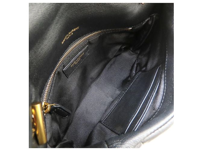 Borsa a tracolla Yves Saint Laurent Lulu Puffer Nero - vista 6