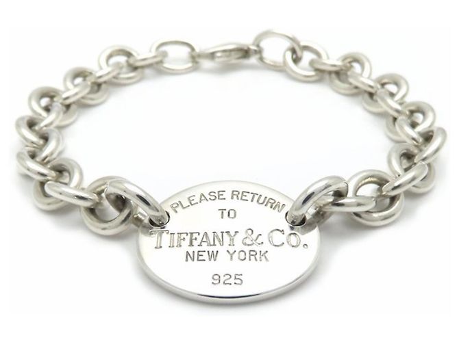 Bracciale con ciondolo Return to Oval di Tiffany & Co. Argento - vista 2