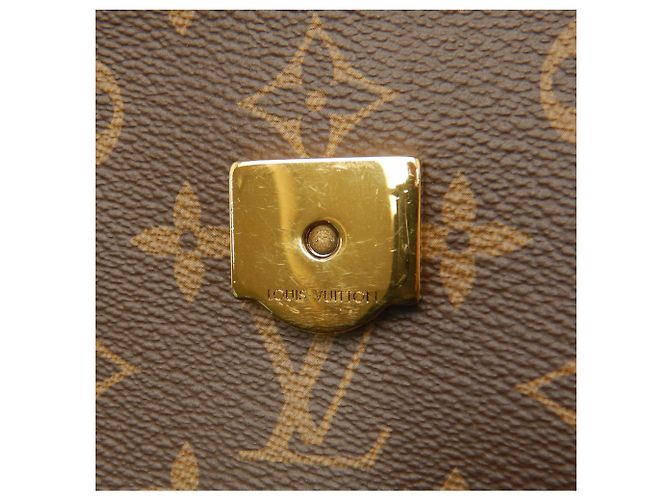 Borsa a tracolla Louis Vuitton Monogram Passy M45592 Marrone Monogramma - vista 11