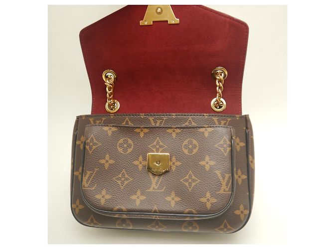 Borsa a tracolla Louis Vuitton Monogram Passy M45592 Marrone Monogramma - vista 16