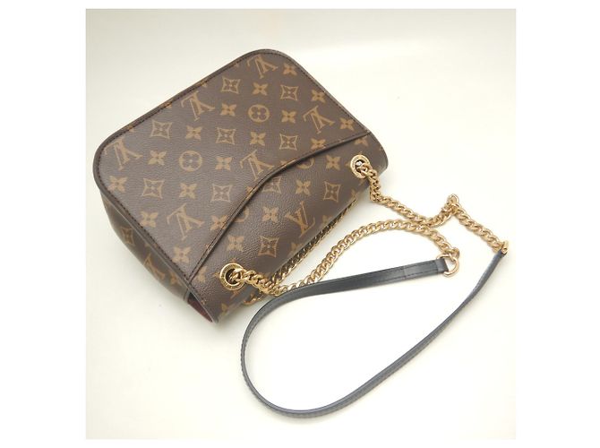 Borsa a tracolla Louis Vuitton Monogram Passy M45592 Marrone Monogramma - vista 3