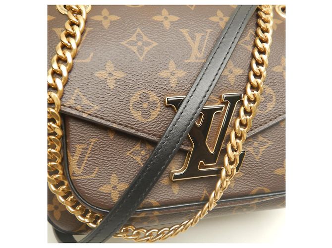Borsa a tracolla Louis Vuitton Monogram Passy M45592 Marrone Monogramma - vista 6