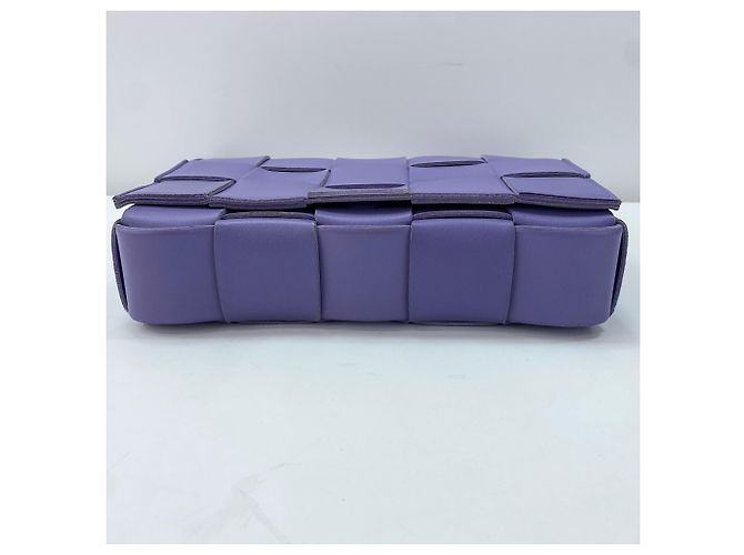 Bolsa de Ombro Bottega Veneta Cassette Roxo - vista 4