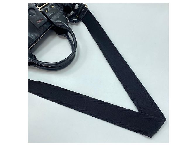 Borsa Tote Chloé Nera Nero - vista 10