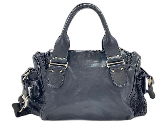 Borsa Tote Chloé Nera Nero - vista 3