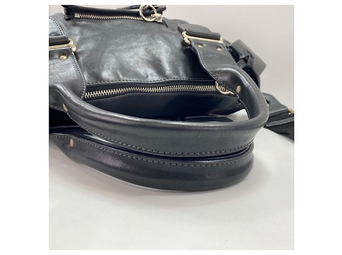 Borsa Tote Chloé Nera Nero - vista 8