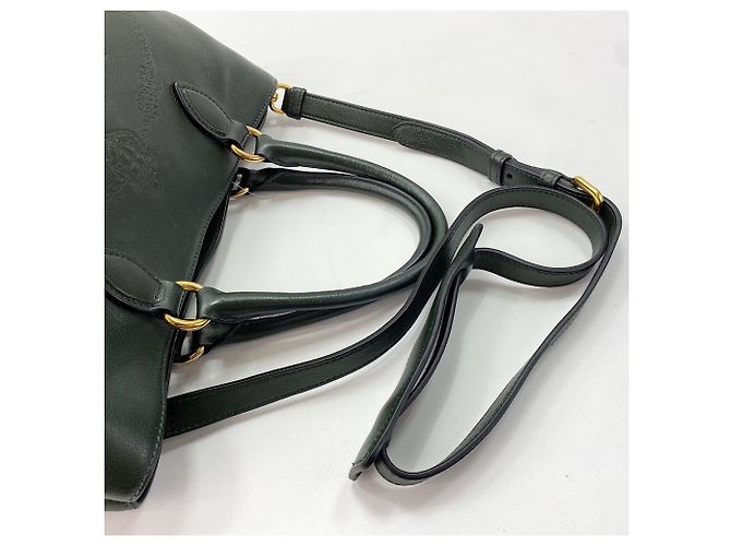 Borsa a tracolla Prada in jacquard logo Nero - vista 10