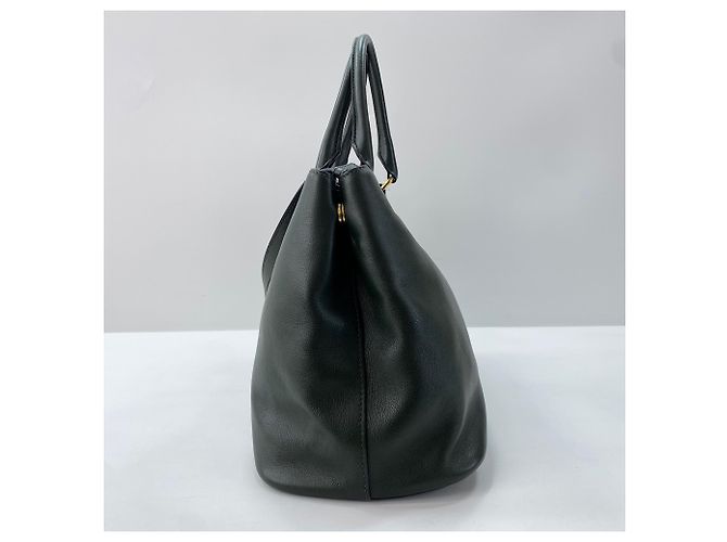 Borsa a tracolla Prada in jacquard logo Nero - vista 3