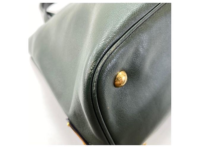 Borsa a tracolla Prada in jacquard logo Nero - vista 6