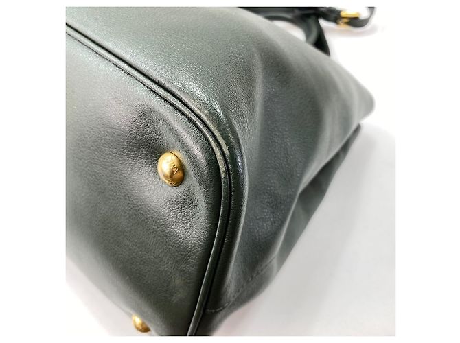 Borsa a tracolla Prada in jacquard logo Nero - vista 7