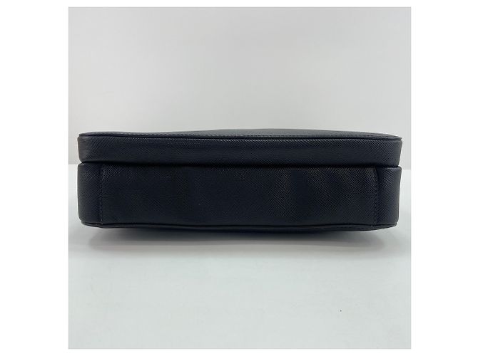 Borsa a tracolla Prada PRADA Brick in nero - vista 4