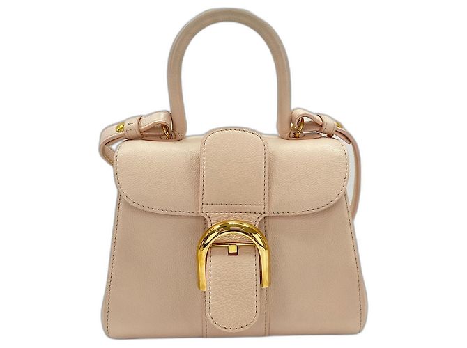 Borsa a tracolla Delvaux Brillant Mini in Rosa - vista 2