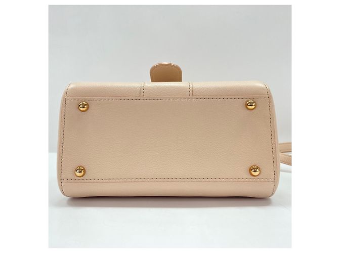 Borsa a tracolla Delvaux Brillant Mini in Rosa - vista 7