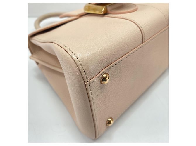 Borsa a tracolla Delvaux Brillant Mini in Rosa - vista 8