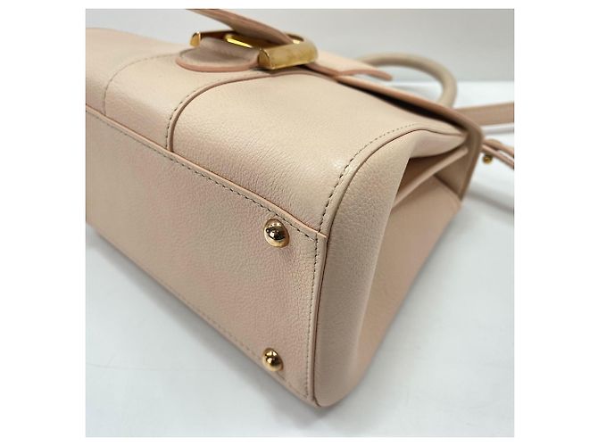 Borsa a tracolla Delvaux Brillant Mini in Rosa - vista 9