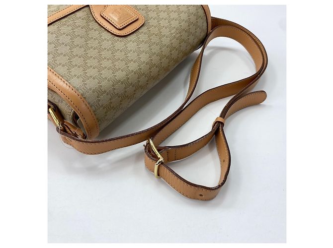 Céline Celine Macadam Schultertasche Beige - Ansicht 7