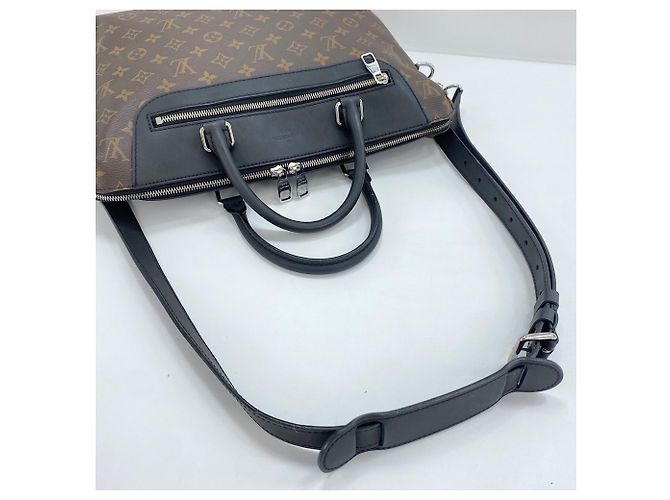Borsa Louis Vuitton Portedocument Jour NM Marrone - vista 10