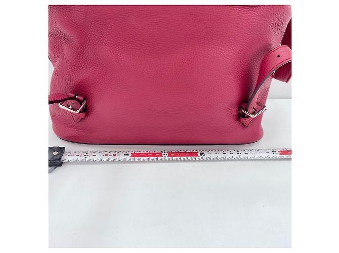 Zaino Gucci rosa con nappe - vista 4