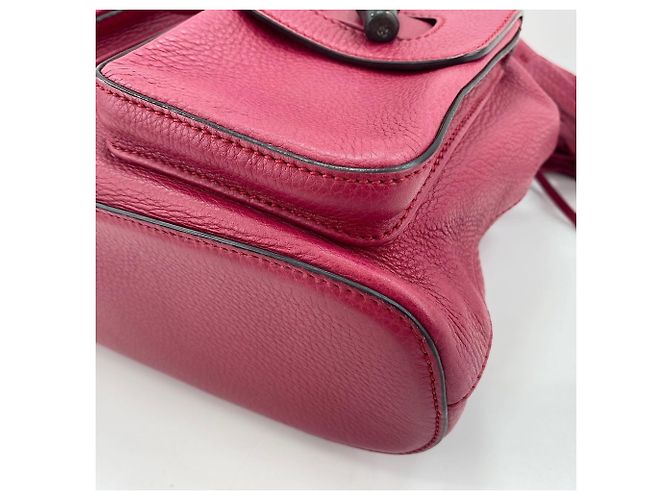 Zaino Gucci rosa con nappe - vista 8
