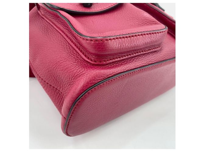 Zaino Gucci rosa con nappe - vista 9