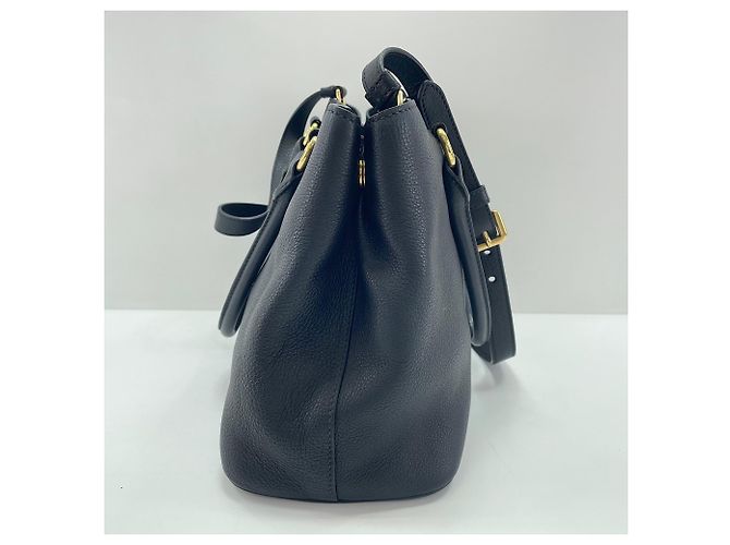 Borsa a mano/Borsa a tracolla Prada Vitello Phoenix Black Nero - vista 4