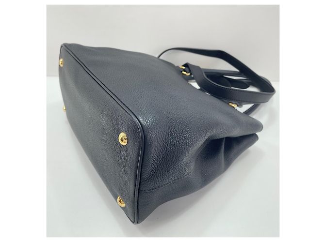 Borsa a mano/Borsa a tracolla Prada Vitello Phoenix Black Nero - vista 6