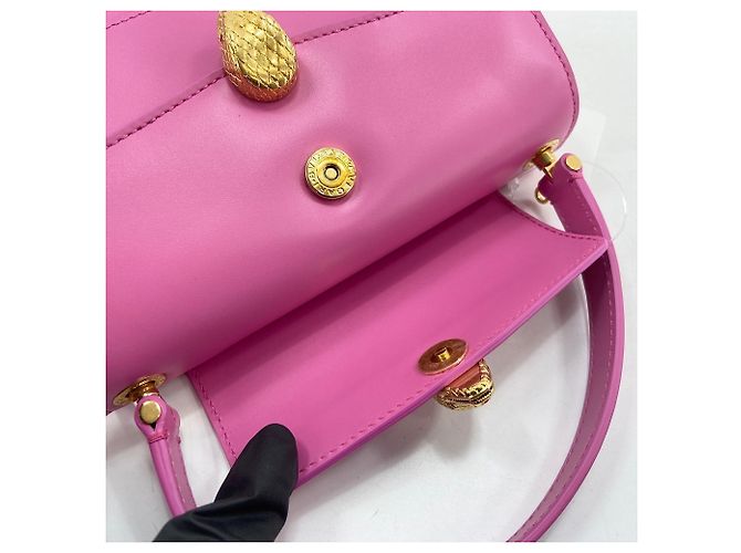 Bulgari Bvlgari Serpenti Handtasche in Rosa Pink - Ansicht 10